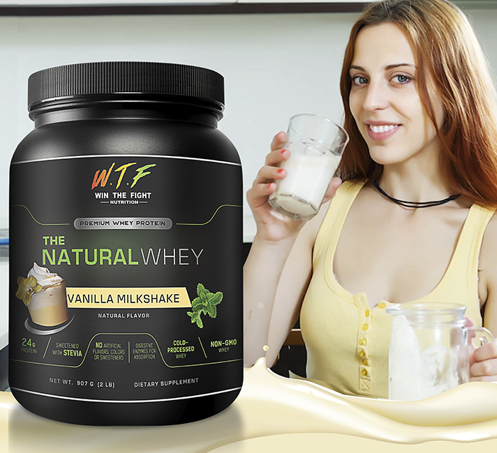 Vanilla Whey Protein Powder For Women webp