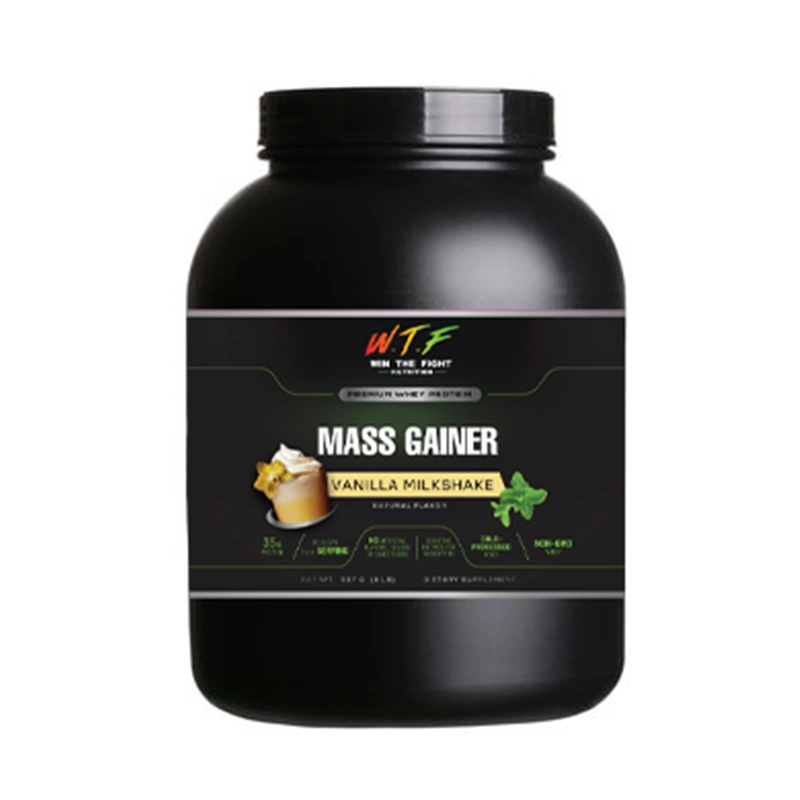 W T F Mass Gainer Vanilla Milkshake Flavor webp